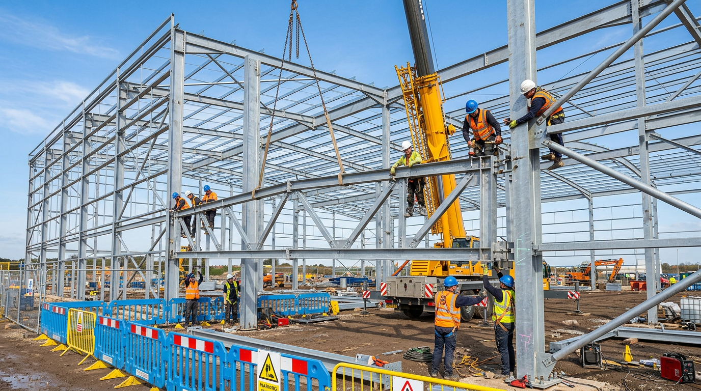Naves industriales preensambladas — EINAR
