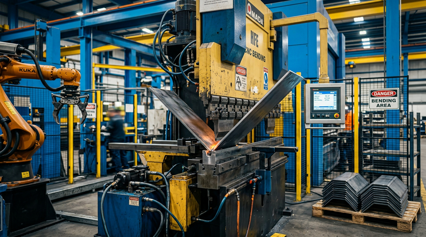 Plegado CNC — EINAR Soluciones Metalúrgicas